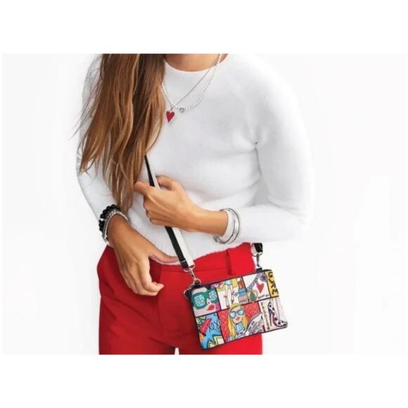 BRIGHTON Glam Girl Crossbody Pouch EUC - Picture 2 of 9